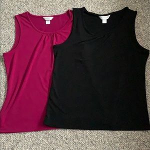 Christopher & Banks petite sleeveless tops